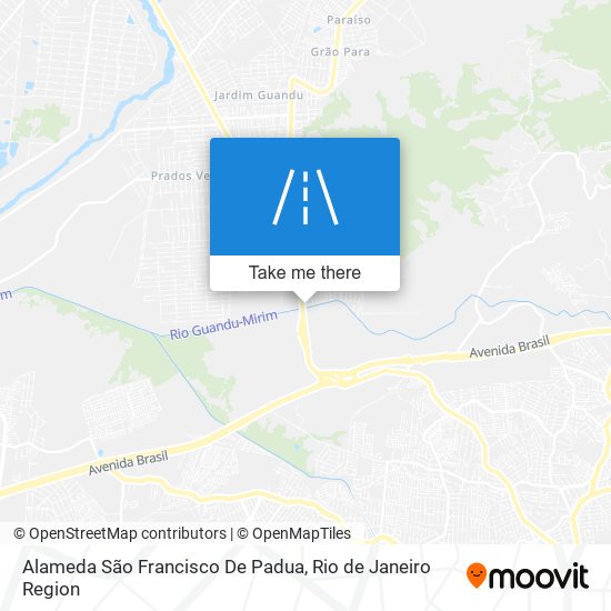 Mapa Alameda São Francisco De Padua