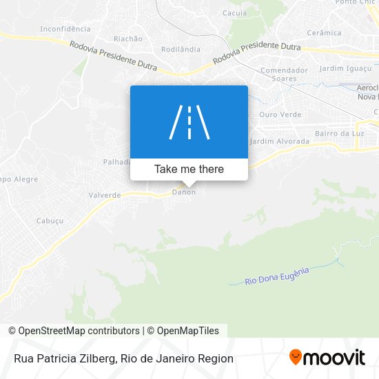 Rua Patricia Zilberg map