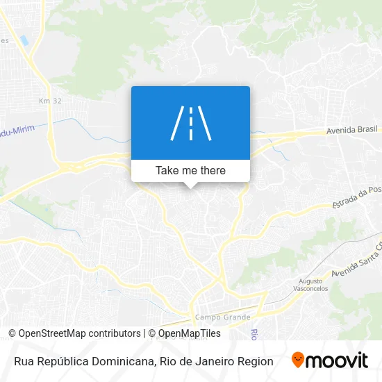 Rua República Dominicana map