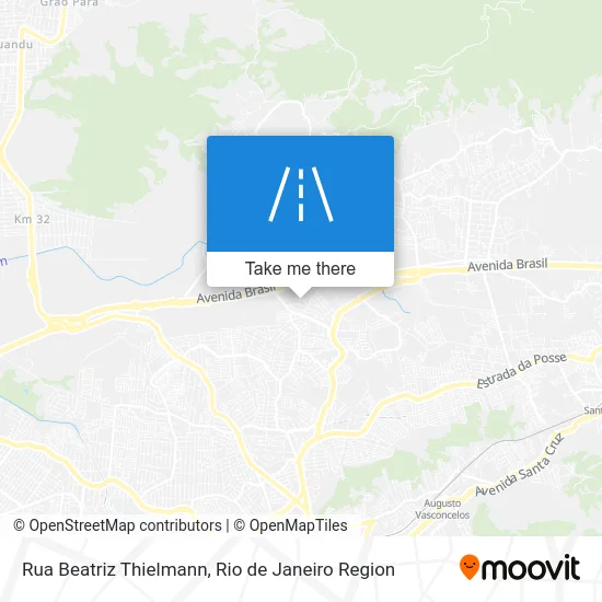 Rua Beatriz Thielmann map