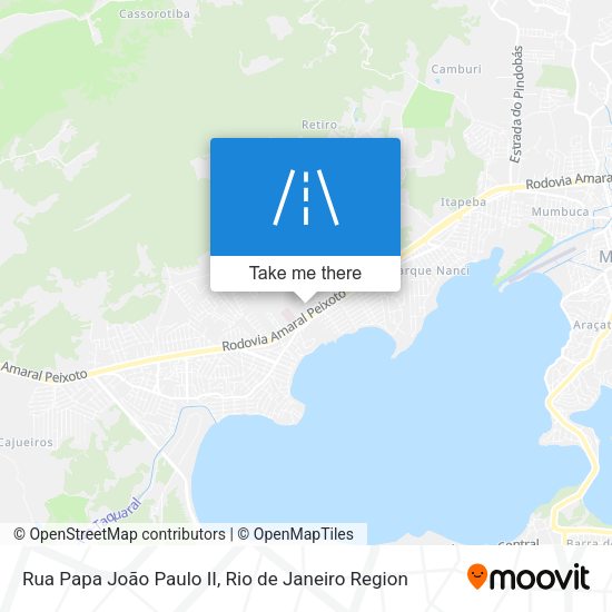 Rua Papa João Paulo II map