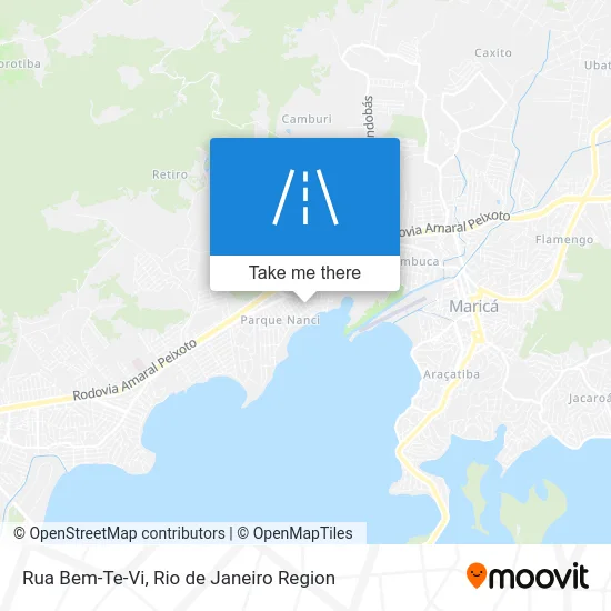 Rua Bem-Te-Vi map