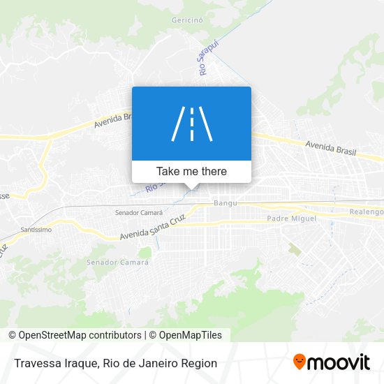 Travessa Iraque map