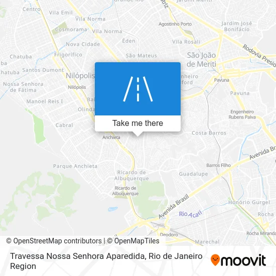 Travessa Nossa Senhora Aparedida map