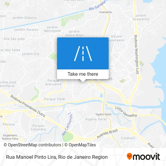 Rua Manoel Pinto Lira map