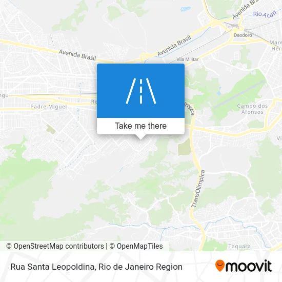 Rua Santa Leopoldina map