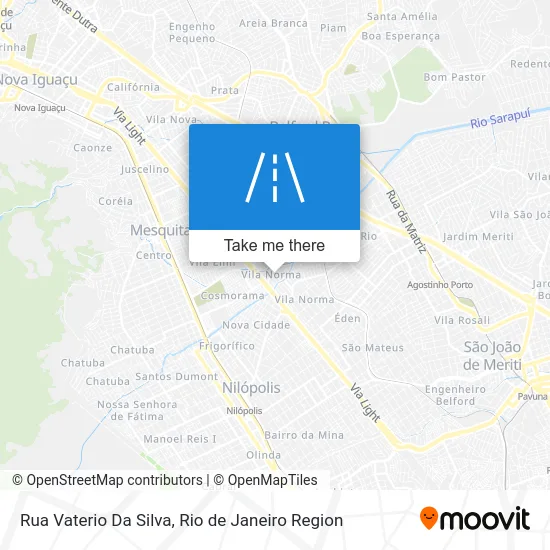 Rua Vaterio Da Silva map