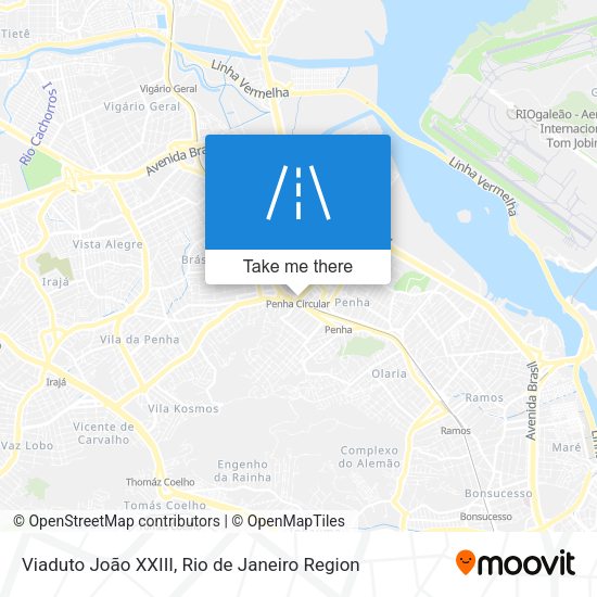 Viaduto João XXIII map