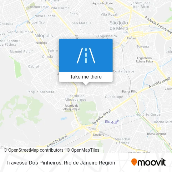 Travessa Dos Pinheiros map