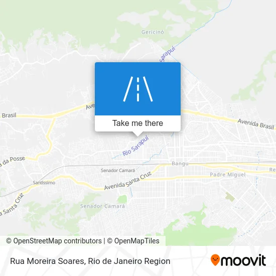 Rua Moreira Soares map