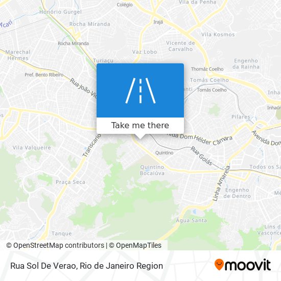 Mapa Rua Sol De Verao