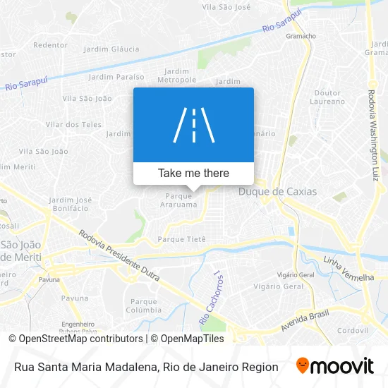 Rua Santa Maria Madalena map