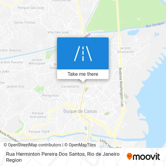 Rua Herminton Pereira Dos Santos map