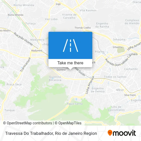 Travessa Do Trabalhador map