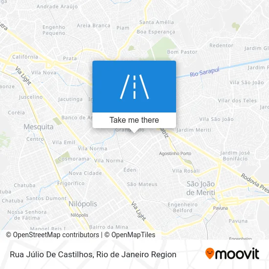 Rua Júlio De Castilhos map