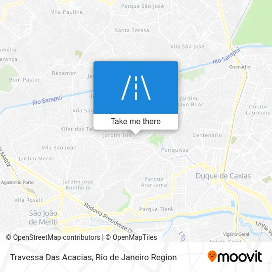 Travessa Das Acacias map