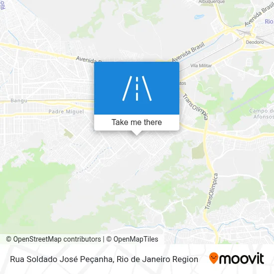 Rua Soldado José Peçanha map
