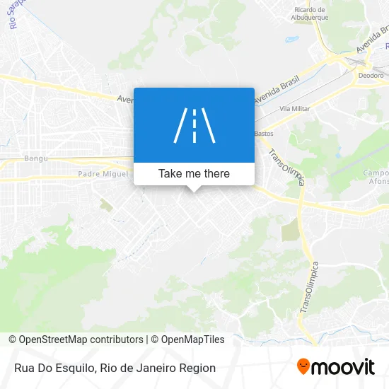 Rua Do Esquilo map