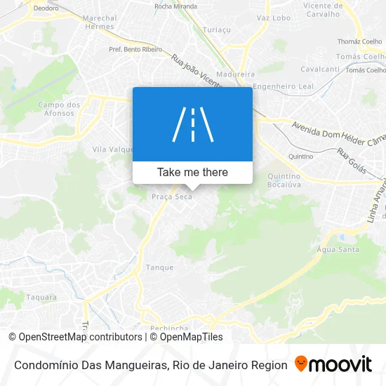 Condomínio Das Mangueiras map