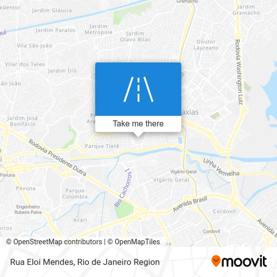 Rua Eloi Mendes map