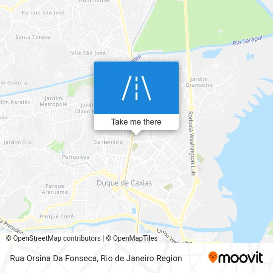 Rua Orsina Da Fonseca map