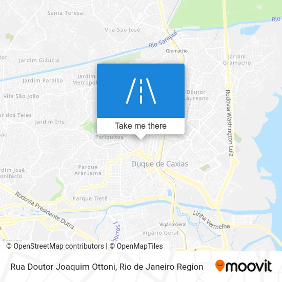 Rua Doutor Joaquim Ottoni map