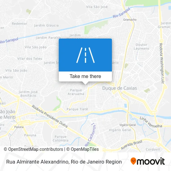 Rua Almirante Alexandrino map
