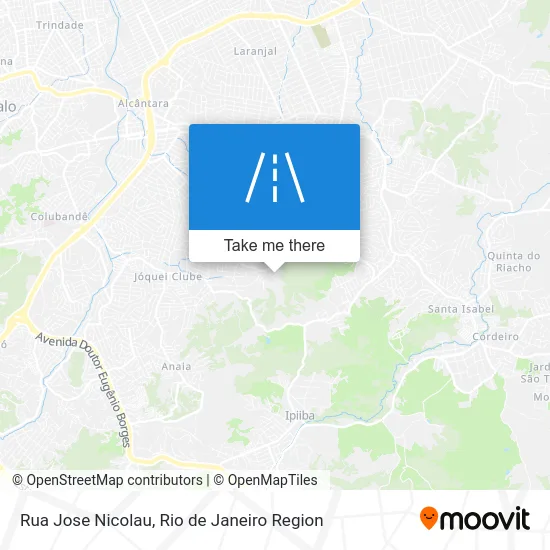 Rua Jose Nicolau map