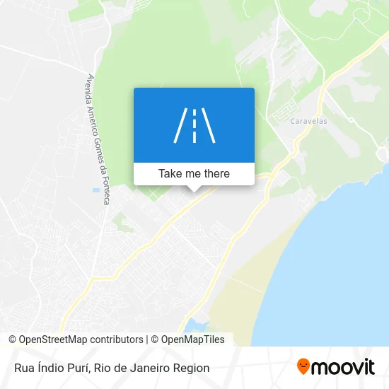 Rua Índio Purí map