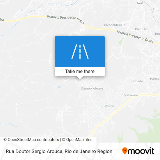 Rua Doutor Sergio Arouca map