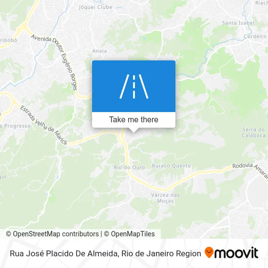 Rua José Placido De Almeida map