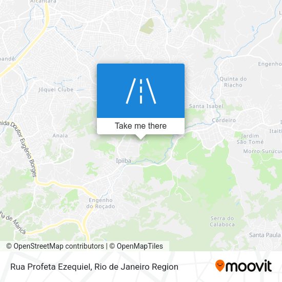 Rua Profeta Ezequiel map