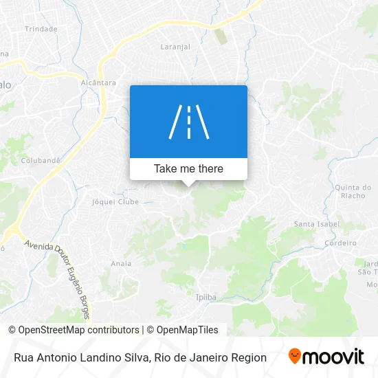 Rua Antonio Landino Silva map