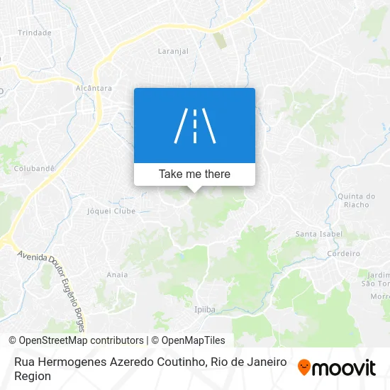 Rua Hermogenes Azeredo Coutinho map