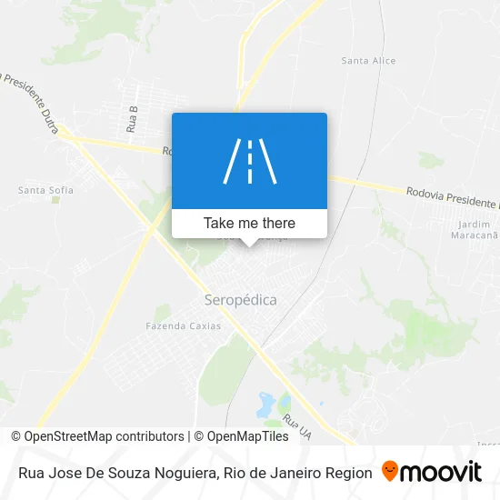 Rua Jose De Souza Noguiera map