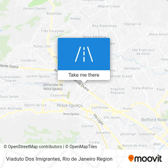 Viaduto Dos Imigrantes map