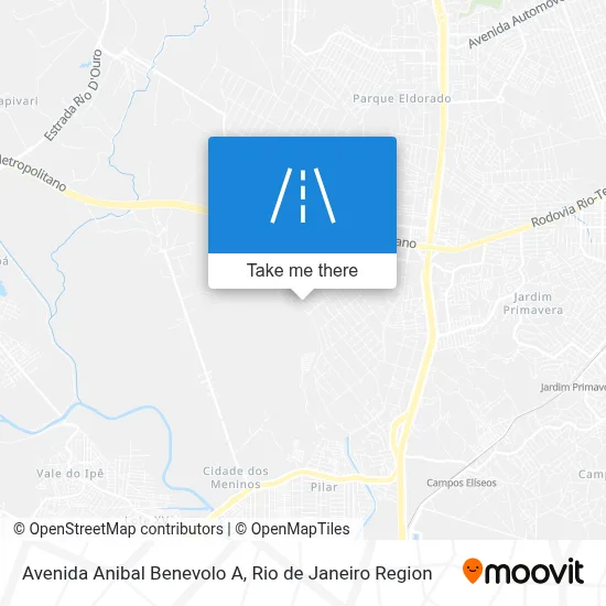 Avenida Anibal Benevolo A map