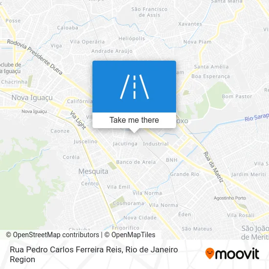 Rua Pedro Carlos Ferreira Reis map