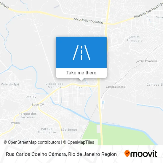 Rua Carlos Coelho Câmara map