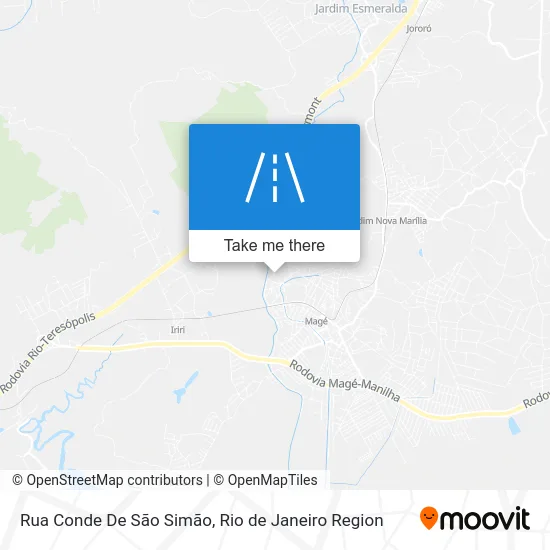 Rua Conde De São Simão map