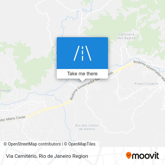 Via Cemitério map