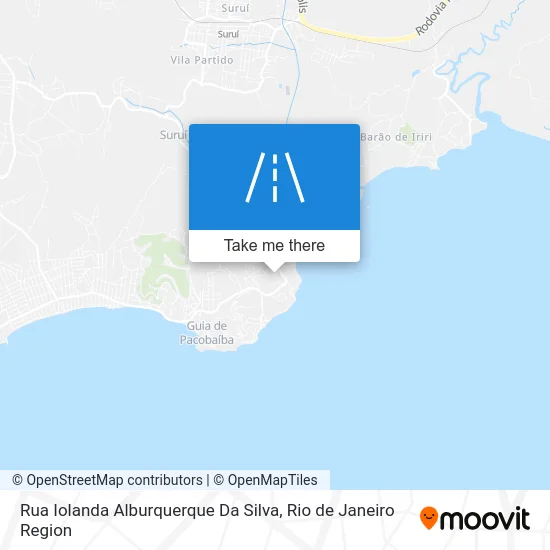 Rua Iolanda Alburquerque Da Silva map