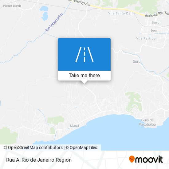 Rua A map