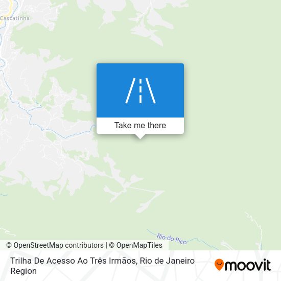 Trilha De Acesso Ao Três Irmãos map