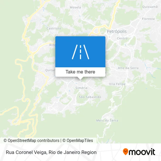 Rua Coronel Veiga map