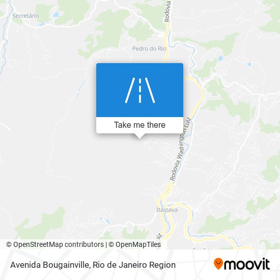 Mapa Avenida Bougainville