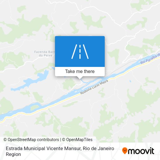 Estrada Municipal Vicente Mansur map