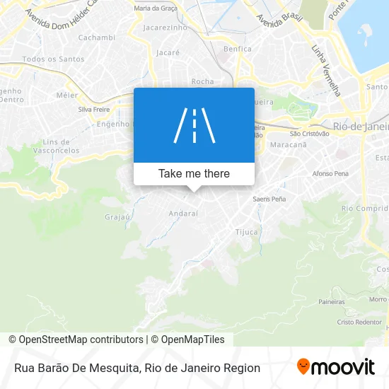 Rua Barão De Mesquita map