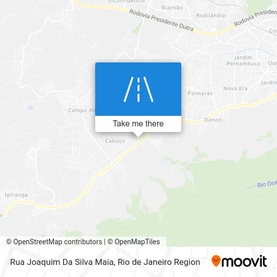 Rua Joaquim Da Silva Maia map