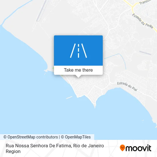 Rua Nossa Senhora De Fatima map